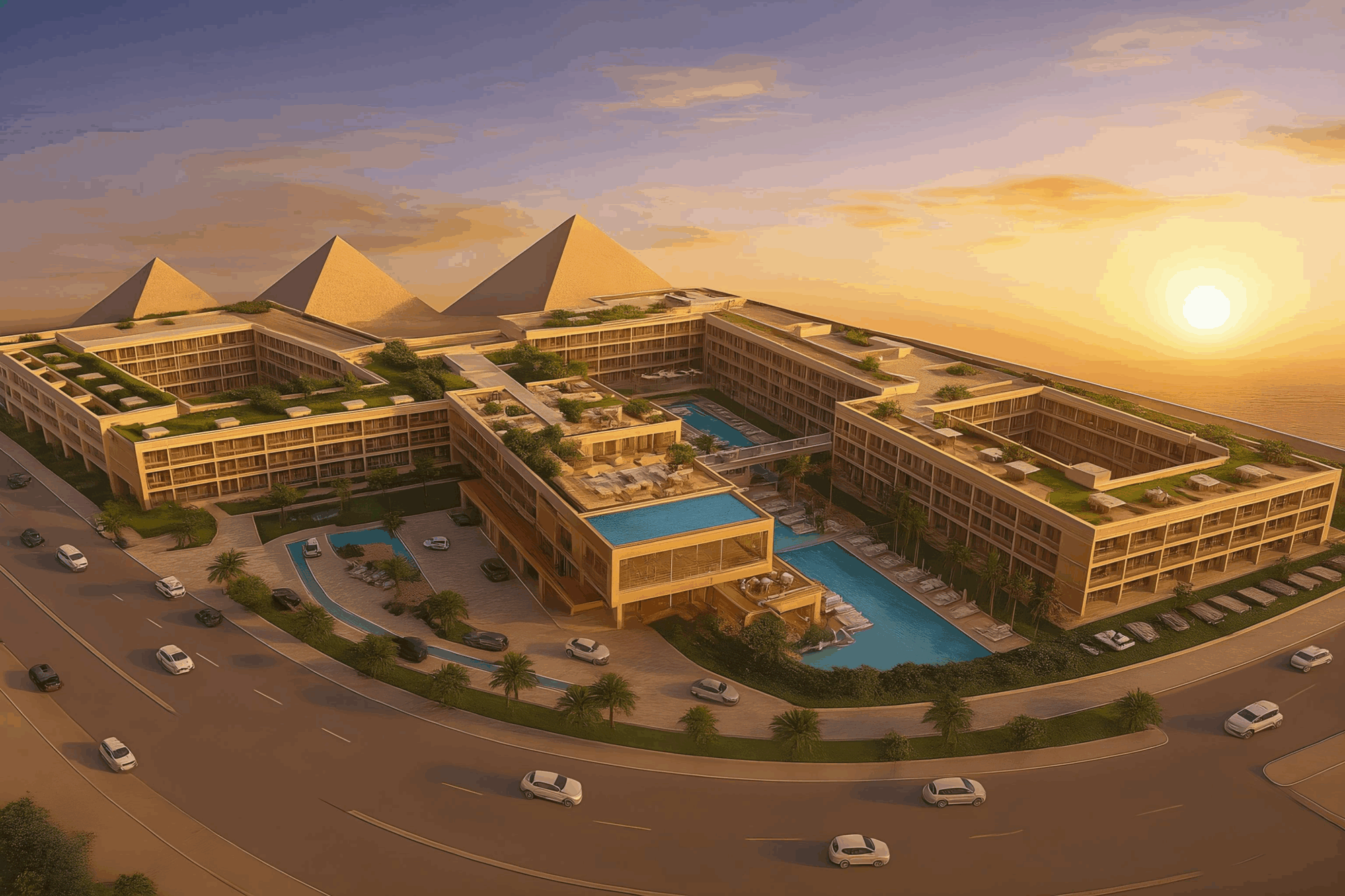Sofitel Legend Pyramids Hotel project